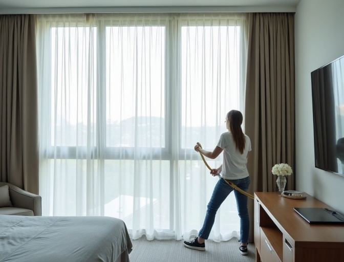 Logan Village Sheer Curtain Cleaning